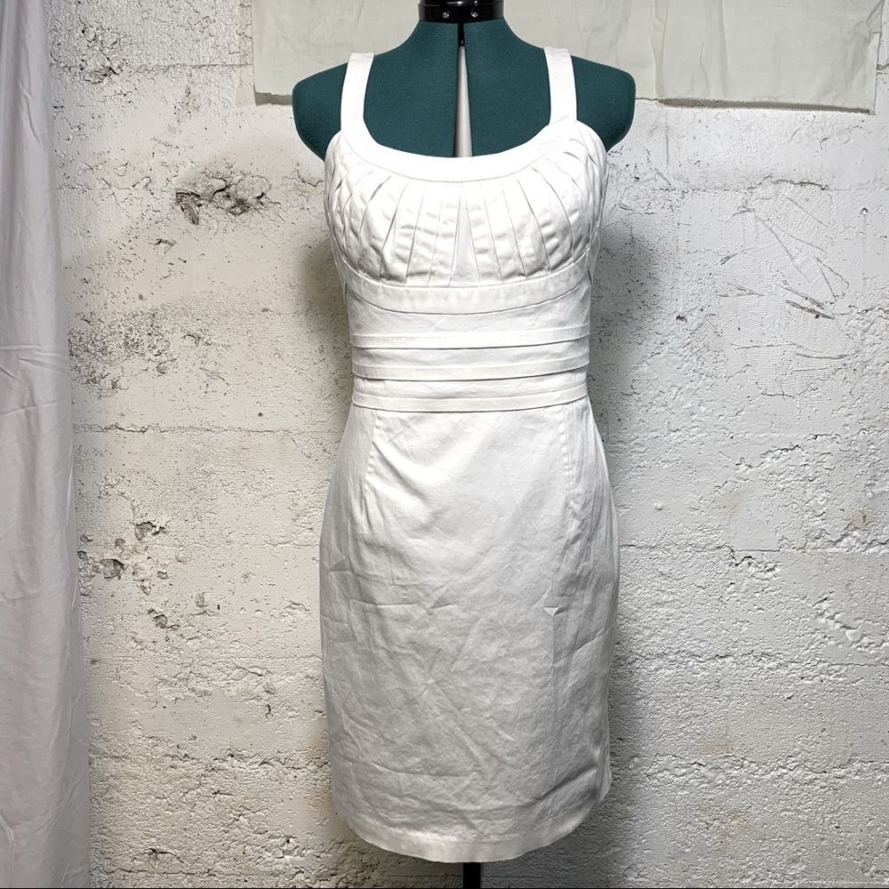 Calvin Klein white cotton dress